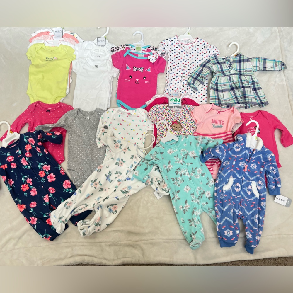 New 3-6 Months Baby girl Clothes